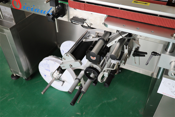 Top Bottom Automatic Sticker Labeling Machine Cosmetics
